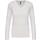 Camiseta manga larga y cuello de pico mujer