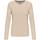 Camiseta manga larga y cuello redondo mujer