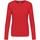 Camiseta manga larga y cuello redondo mujer