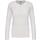 Camiseta manga larga y cuello redondo mujer