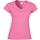 Camiseta softstyle cuello de pico mujer