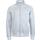 Chaqueta de felpa con cremallera hombre