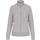 Chaqueta de felpa con cremallera mujer