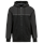Chaqueta felpa bicolor con capucha y cremallera ecorresponsable unisex