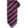 Corbata "waffle" a rayas
