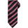 Corbata "waffle" a rayas