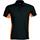 Polo de punto piqué manga corta bicolor hombre