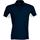 Polo de punto piqué manga corta bicolor hombre