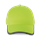 Gorra de 5 paneles de poliéster