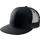 Gorra trucker - 6 paneles visera plana