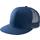 Gorra trucker - 6 paneles visera plana