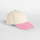 Gorra vintage compacta con visera en contraste