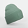 Gorro con dobladillo ancho y parche a tono