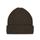 Gorro de punto canalé con doble dobladillo