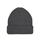 Gorro de punto canalé con doble dobladillo