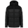 Parka acolchada bicolor con capucha unisex