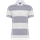 Polo a rayas manga corta unisex