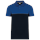 Polo bicolor ecorresponsable manga corta - unisex