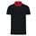 Polo jersey bicolor hombre