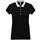Polo piqué bicolor mujer