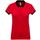 Polo piqué bicolor mujer