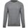 Sudadera algodón orgánico con cuello redondo y mangas raglán de hombre