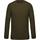 Sudadera algodón orgánico con cuello redondo y mangas raglán de hombre
