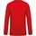 Sudadera algodón orgánico con cuello redondo y mangas raglán de hombre