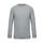 Sudadera algodón orgánico con cuello redondo y mangas raglán de hombre