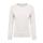 Sudadera algodón orgánico con cuello redondo y mangas raglan de mujer