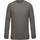 Sudadera algodón orgánico con cuello redondo y mangas raglán de hombre