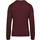Sudadera algodón orgánico con cuello redondo y mangas raglan de mujer