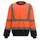 Sudadera alta visibilidad cuello redondo