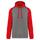 Sudadera bicolor con capucha adulto