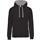 Sudadera capucha contrastada hombre