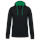 Sudadera capucha contrastada hombre