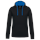 Sudadera capucha contrastada hombre