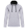 Sudadera capucha contrastada hombre