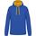 Sudadera capucha contrastada hombre