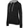 Sudadera capucha contrastada mujer