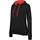 Sudadera capucha contrastada mujer