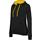 Sudadera capucha contrastada mujer