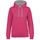 Sudadera capucha contrastada mujer
