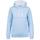 Sudadera capucha contrastada mujer