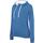 Sudadera capucha contrastada mujer