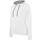 Sudadera capucha contrastada mujer
