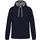 Sudadera capucha contrastada hombre