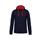 Sudadera capucha contrastada hombre