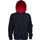 Sudadera capucha contrastada niños