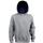 Sudadera capucha contrastada niños